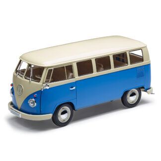 T1 Samba Bus Model Car In Blue White Campervan 231099302A LRD