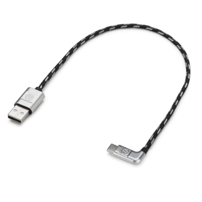 Universal USB-A to USB-C premium cable 30cm 000051446AS