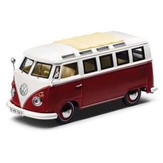 T1 Samba Bus Model Car In Red Beige Campervan 231099300E Y3D