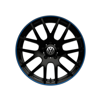 Caravelle 2016-2020 20" Trident Alloy Wheel Gloss-Black With Blue Edging ZGB5GB071 496