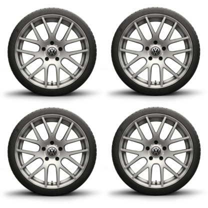 Caravelle 2016-2020 20" Trident Alloy Wheels And Tyres Silver Set Of 4 ZGB5GB0714 96E