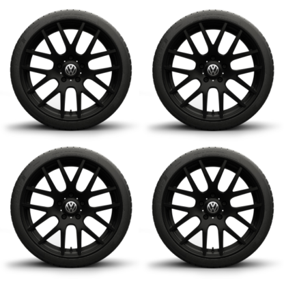 Caravelle 2016-2020 20" Trident Alloy Wheels And Tyres Matt Black Set Of 4 ZGB5GB0714 96J