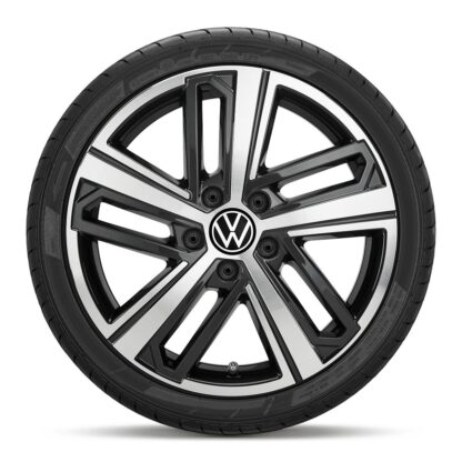 VW Caddy 2020-Present 17" Colombo Summer Dark Graphite Alloy 2K7073157NQ9