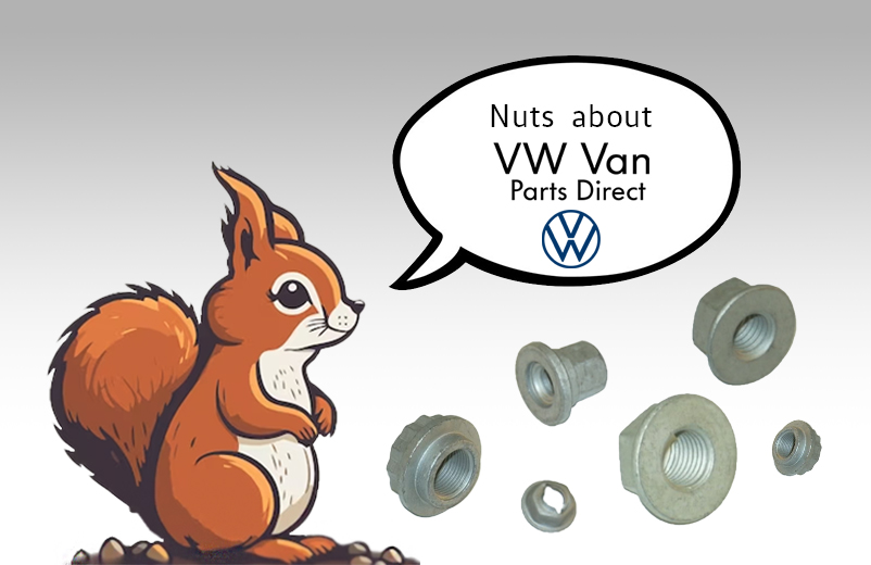 Van Parts Direct VW Caddy 2021 Onwards Locking Wheel Nuts Genuine VW