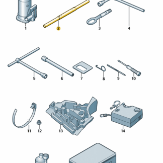 VW Crafter 2017 Onwards Jack Handle