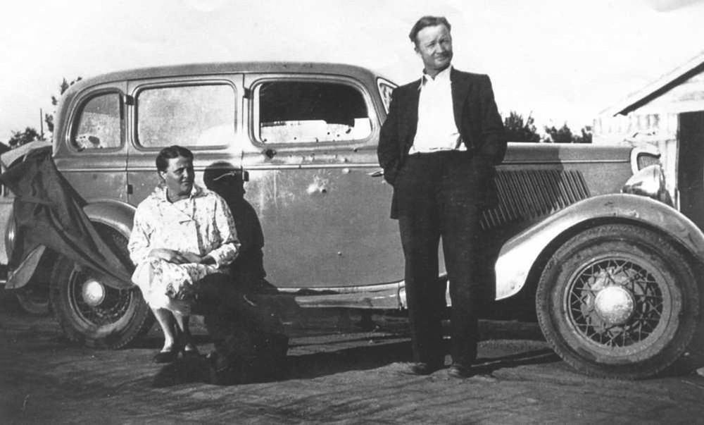 Bonnie and Clyde's Haunted Car