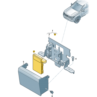 VW Amarok 2023 Onwards Front Radar Sensor