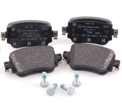 VW Caddy 2016-2020 Rear Brake Pads