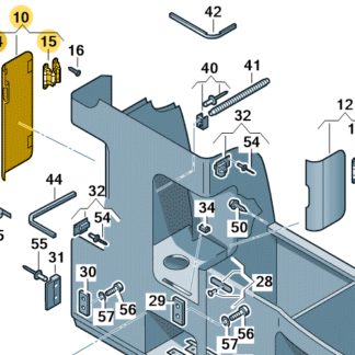 VW California 2004 - 2019 Repair Set for Wardrobe Door (Left)