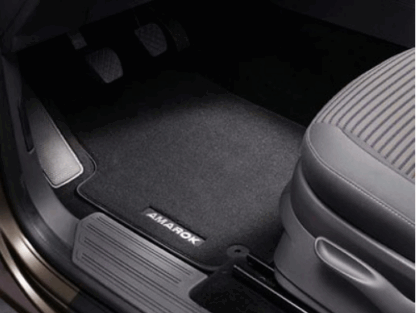 Amarok 2011-2021 Carpet Mat Set Front