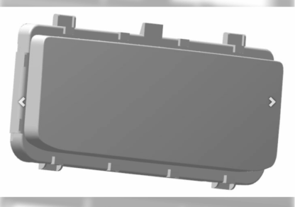 VW Transporter 2020 Onwards Roof Console Blanking Plate