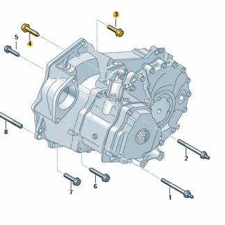 VW Transporter 2003 - 2024 Bolt for Gearbox (M12 x 55)