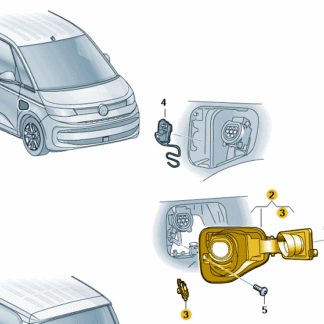 VW Multivan 2022 Onwards Flap for Charge Socket
