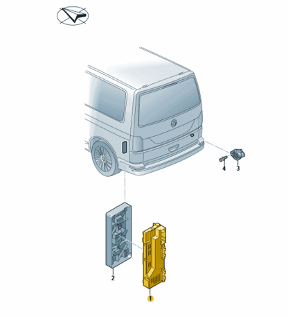 VW Transporter 2016-2019 Control Unit for Tailgate