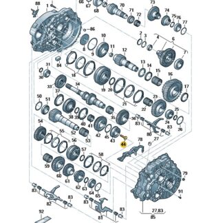 VW Crafter 2017 Onwards (6-Spd Manual FWD) Gearbox Bolt (M12 x 65)
