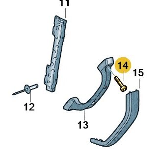 VW Crafter 2017-Present Grab Handle Screw