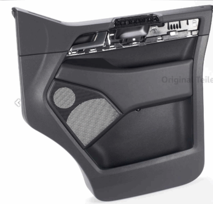 VW T6/T6.1/Caravelle 2016-2019 RH Door Card (Titan Black)
