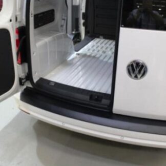 VW Caddy 2015 - 2021 Rear Bumper Protector (Black)