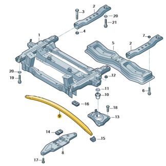 VW Crafter 2006 - 2016 Front Leaf Spring