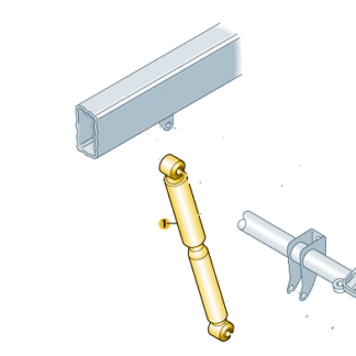 VW Crafter 2017 Onwards Rear Shock Absorber Left or Right