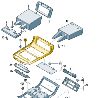 VW Transporter 2003-2019 Interior Lamp Surround
