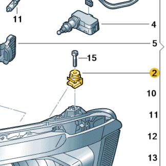VW Caddy/Crafter 2016-2024 Headlamp Fitting