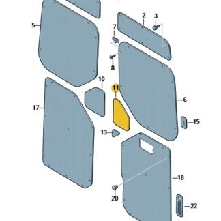 VW Crafter 2017 Onwards Wiper Motor Cover Cap