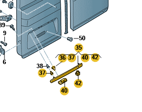 VW Crafter 2017-2024 Licence Plate Light Plus fittings