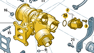 Golf R 2013-2017 Turbo-Charger