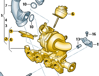 VW Transporter 2016 - 2024 Turbo-Charger