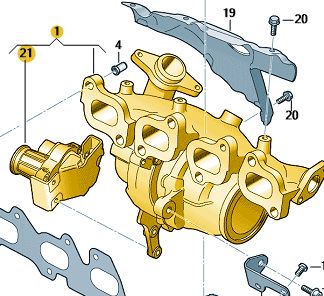VW Transporter, California and Multivan 2020 - 2024 Turbo-Charger