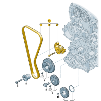 VW Transporter T7 2025 - Onwards Wet Belt Kit