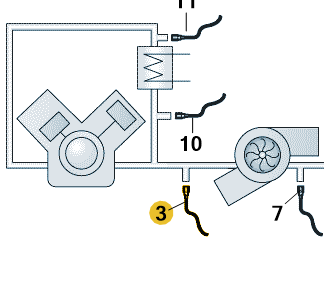 VW Crafter 2017 Onwards Exhaust Gas Temperature Sensor