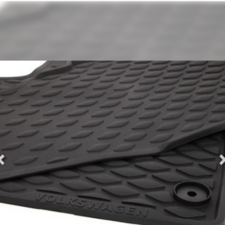 VW Transporter 2025 Onwards Front Rubber Mat Set